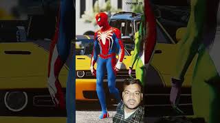 The Spider-Man be kil Roman Reigns, Deadpool😱#shorts #spiderman #gta#funny