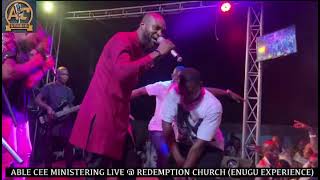 Able Cee Ministering Live @ Redemption Church (Enugu Experience Concert)