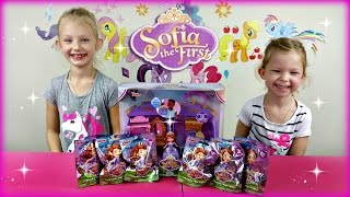 SURPRISE TOYS - SOFIA THE FIRST Blind Bags *  Sofia The First Castle Bedroom Playset