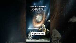 Tauhid itu cuma satu