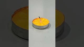 Candle and Coin #Shorts #Experiment #glass #viral #science #physics