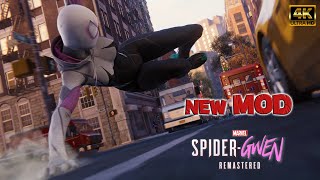 Spider-Man PC MOD : NEW Spider-Gwen Cutscene and Free Roam