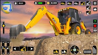 Real Construction Simulator 3D - JCB Excavator Driving Game - Android Gameplay