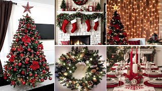 🎄100+ TRADITIONAL CHRISTMAS DECORATIONS 2024 - CHRISTMAS DECOR TRENDS 2024 - CHRISTMAS TREE IDEAS🎄