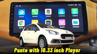 Fiat Punto With 10.33 inch Hypersonic Android Player