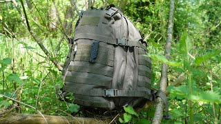 MUST HAVE Survival/HIKING Backpack -Review- (Highland Tactical Ballistic Backpack)