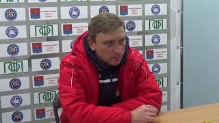 ФК "Муром" - ЦРФСО - 0:1. Послематчевая пресс-конференция главного тренера ЦРФСО Сергея Гунько.