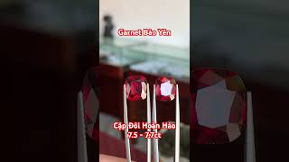 Cặp Đôi Hoàn Hảo : Garnet Bảo Yên #đá quý lục yên