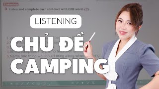 LUYỆN NGHE CHỦ ĐỀ CAMPING (REVIEW 1: Units 1 - 2 - 3) | Miss Lan