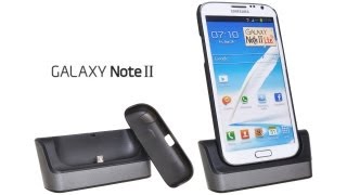 Case Compatible Dock W/ Battery Charging Slot for Samsung Galaxy Note 2