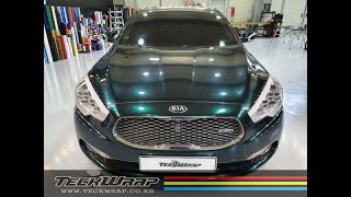 [Kia K9] Gloss Green Black Silk (HM07G)