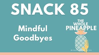 Snack 85: Mindful Goodbyes