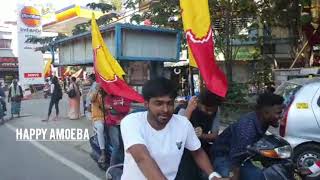 Puneeth Rajkumar Fans Protest Against Darshan Fans Infront Of Karnataka Film Chamber