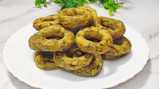 New evening snack recipe | Coriander rings | Kothimbir rings |