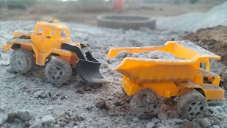 Gadi wala cartoon toy helicopter wali vedio tractor dumper helicopter train car bus truck video