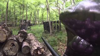 Paintball game 4 vs 4