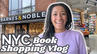 come book shopping in NYC with me! + mini book haul