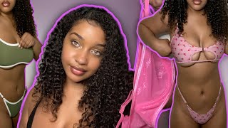 BACK AT IT W/ LOUNGEUNDERWEAR! (TRY ON HAUL)