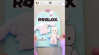 Roblox cinnamoroll blind bag 🩵 #papercraft #roblox #cinnamoroll #sanrio #blindbag #squishy #asmr