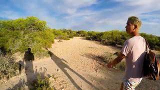 Lost in the dunes of Ibiza