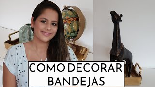 1 Bandeja e 3 Decorações!! Como criar Combinações Versáteis na Sua Casa! | Maryane Nunes