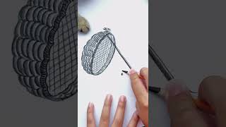 3d drawing on paper | 3d art zone #shorts #drawing #shortsfeed