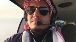 الطيران برفقة الكابتن عايد القاسمي في سماء مدينة الخور في قطر على متن طائرتة | Cirrus SR22