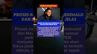 Proses Naturalisasi Jairo Riedewald dan Mauro Zijlstra belum jelas#ytshorts