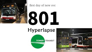 NEW TTS BUS SERVICE 801 Hyperlapse