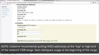 VNS3 Admin Guide: Custom Addressing with an Overlay