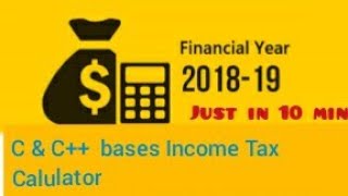 Income Tax Calculation in language C & C++ || by AKASH KUMAR