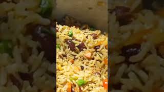 Kidneys beans and vegetables rice Guyanese style