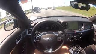 So I drove Genesis g80 3.3Turbo on Highway