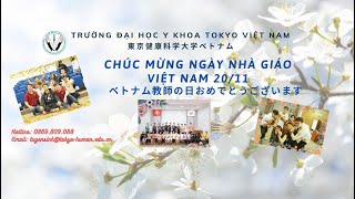 SINH VIÊN Y KHOA TOKYO K6 CHÚC MỪNG 20/11/2021