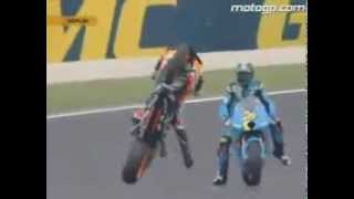 Pedrosa Epic Fail Start Simulation