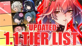 ONLY TIER LIST YOU NEED! (A POST 1.1 TIER LIST) | Wuthering Waves