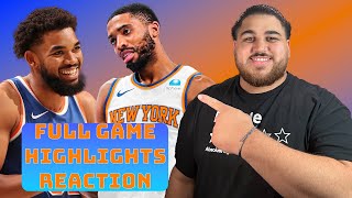 NEW LOOK KNICKS FIRST PRE-SEASON GAME!! New York Knicks vs Charlotte Hornets Pre-Season Reaction!