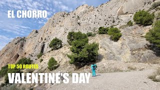 El Chorro, Valentine's Day