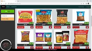 Online Shopping of Snacks Product Application PHP - MySql - IntenPro Technologies