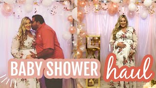 HUGE Baby Shower Haul 2020 | BABY SHOWER HAUL | Laken Hughes