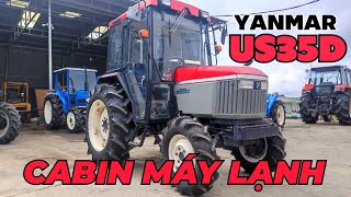 Lên sóng cho anh em con xe YANMAR US35D cabin máy lạnh!  Máy Cày Đức Đạt. ĐT 0986.782.167