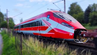 Převoz rychlovlaku Frecciarossa v České Třebové dne 13.6.2024