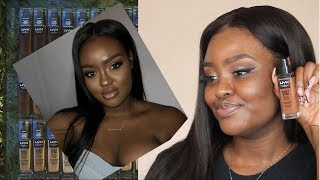 Alissa Ashley x NYX Can't Stop Won't Stop Foundation Review! Shanny Stephens