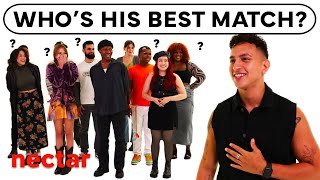 10 people choose his perfect match | versus 1