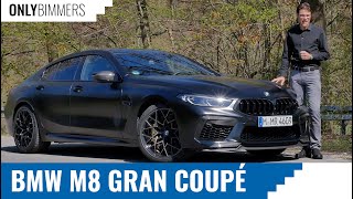 BMW M8 Competition Gran Coupé driving REVIEW - OnlyBimmers BMW reviews