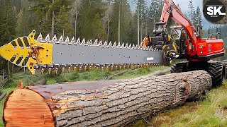 Extreme Dangerous Fastest Big Chainsaw Cutting Tree Machines Epi-11