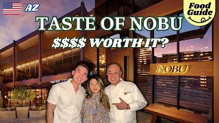 TASTE of NOBU | Ultimate Luxury Dining Experience at Nobu Scottsdale Arizona