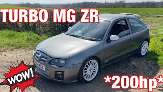 *EPIC* 1.8 TURBO MG ZR REVEAL! *200hp*