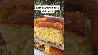 🤤❤ #bolodemilhocremoso #bolodemilhodelatinha #milho #bolos #bolo #receitas #receita #receitarapida