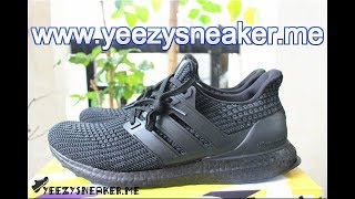 ADIDAS ULTRA BOOST 4.0 TRIPLE BLACK  Unboxing!!!!